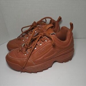 Fila Women's Disruptor II Premium tng/tng/pora Size 7.5